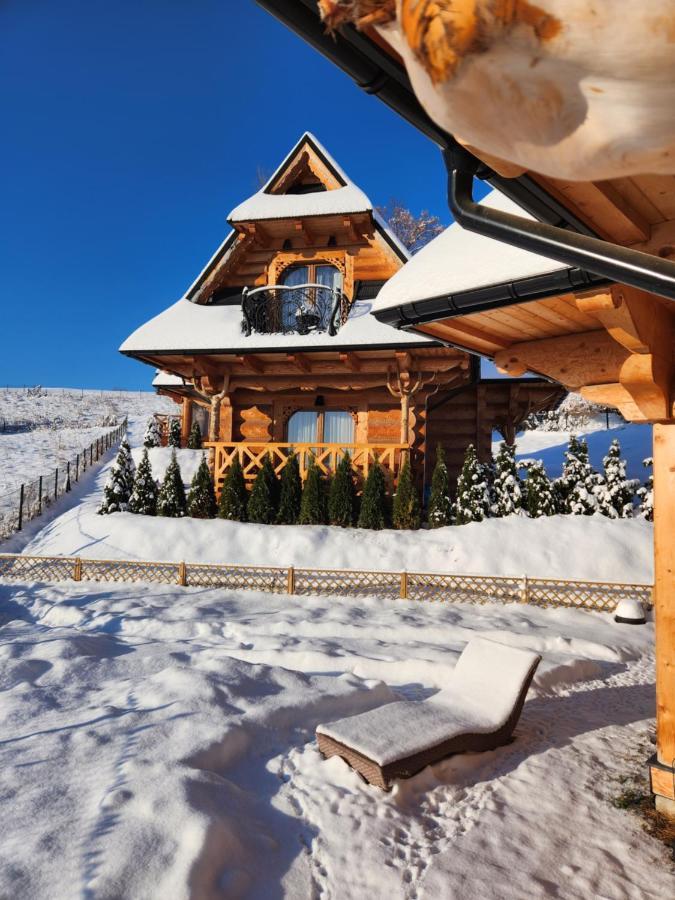 Goralska Chatka 2 Highland Cottage - Split Ac, Jacuzzi, Sauna, Private Parking, Mountains View, Garden, Zakopane Exterior foto