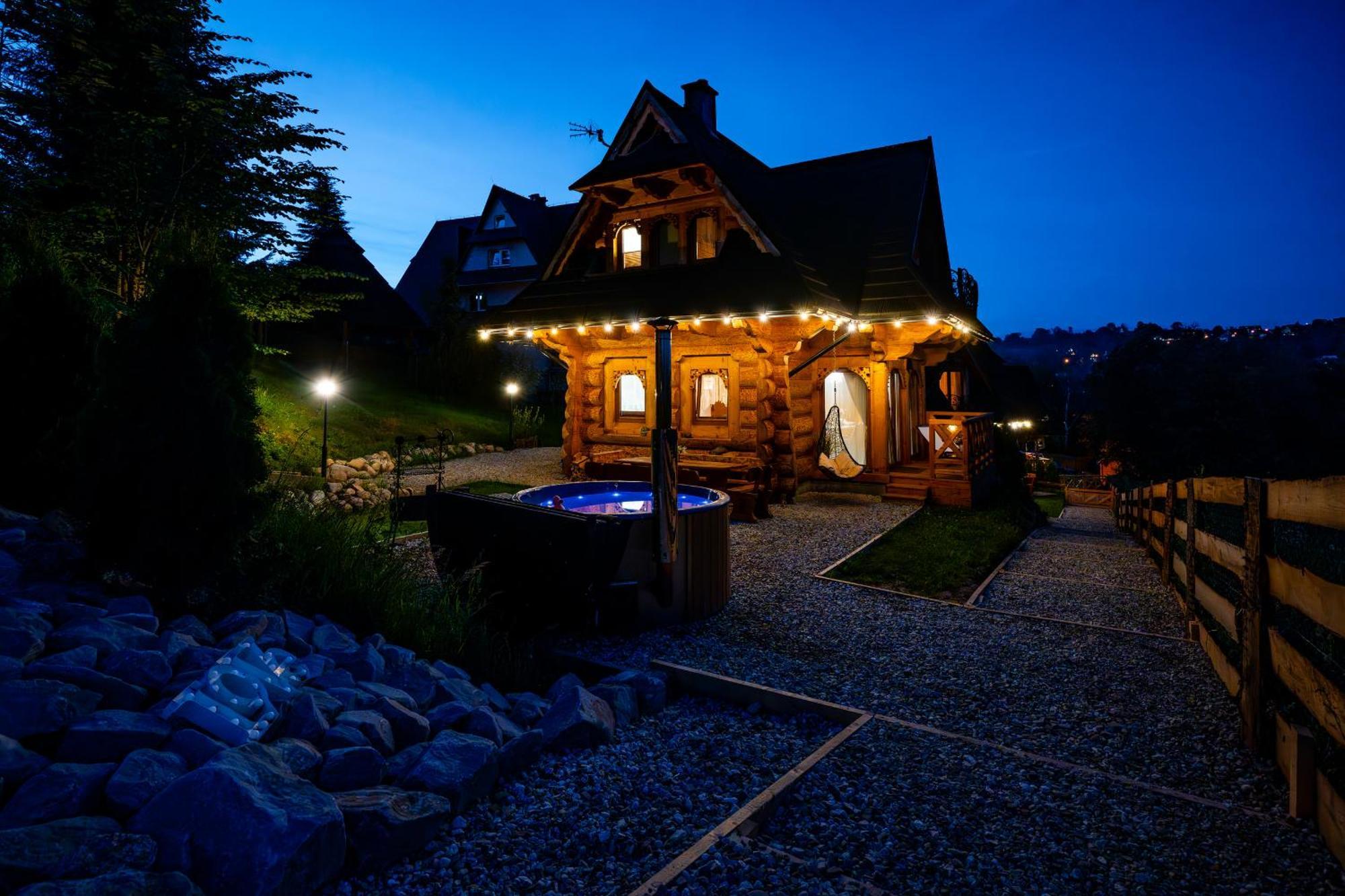 Goralska Chatka 2 Highland Cottage - Split Ac, Jacuzzi, Sauna, Private Parking, Mountains View, Garden, Zakopane Exterior foto