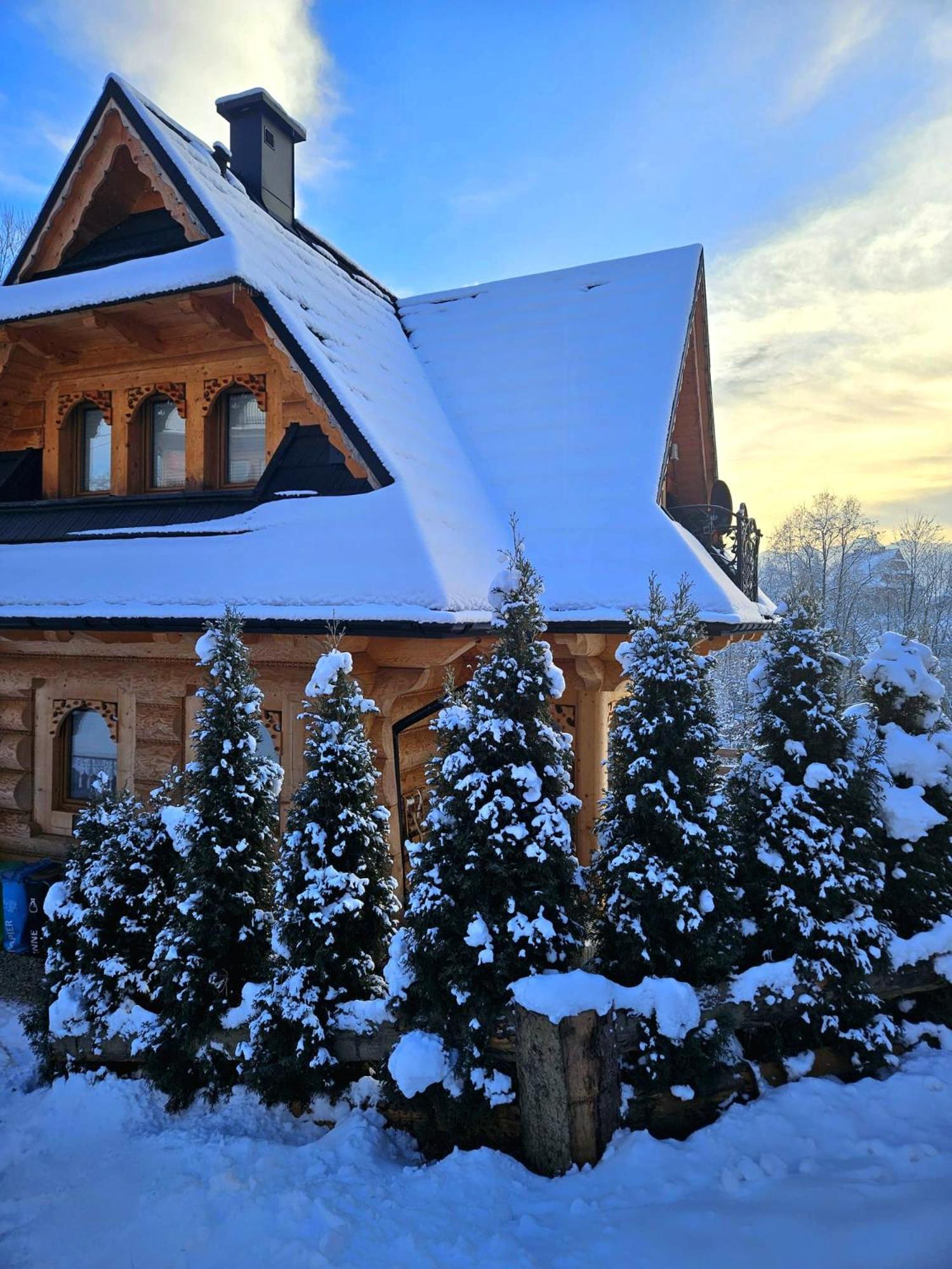 Goralska Chatka 2 Highland Cottage - Split Ac, Jacuzzi, Sauna, Private Parking, Mountains View, Garden, Zakopane Exterior foto